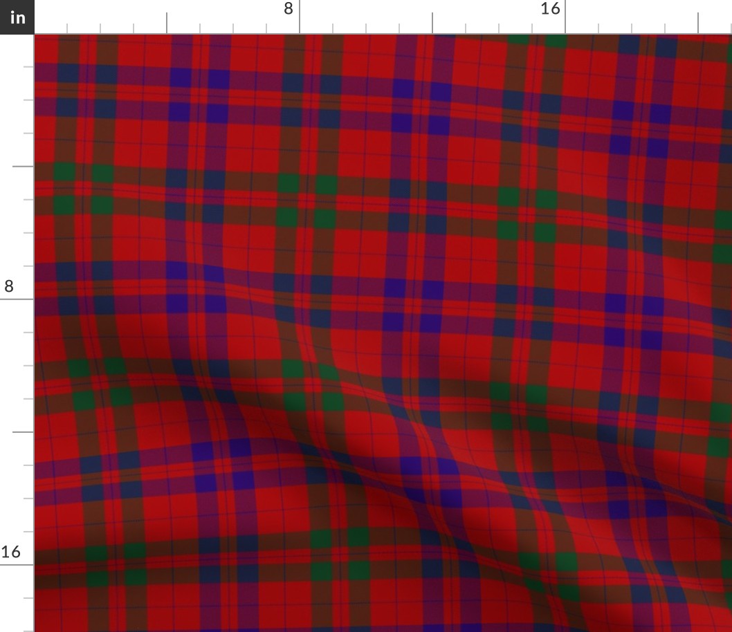 Lovat or Fraser c. 1820 tartan, 6" dark - Wilson's of Bannockburn