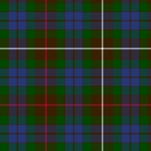 Fraser hunting tartan, 6" dark