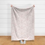 Abstract Zebra Moth dusky pink white XL 24 curtain duvet scale by Pippa Shaw