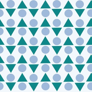 Circles and Triangles - Pantone Ultra Steady 10