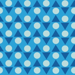 Circles and Triangles - Pantone Ultra Steady 11