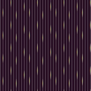 pinstripe prism rays aubergine - small