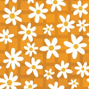 Daisies - Yellow 12 inches