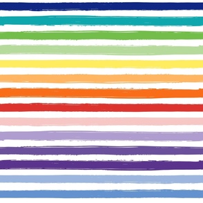 Pretty Rainbow Stripe Pattern