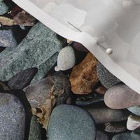 Colorful, Repeating Beach Stones