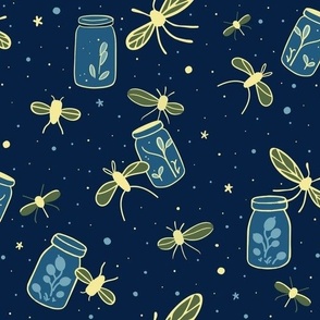 Doodles of Fireflies
