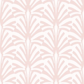 Art Deco Abstract Zebra Moth dusky pink white large 12 wallpaper scale by Pippa Shaw