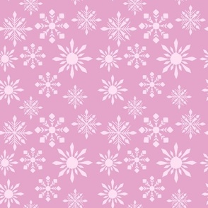 Pink Snowflake 