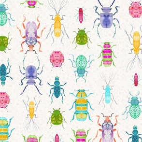Colorful Beetles and Bugs 