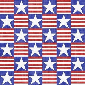 All American Cowboy Checkered Flag