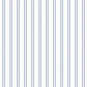 Seeded Stripe: Periwinkle Blue Thin Stripe