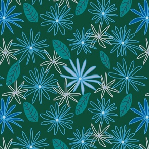 pantone ultra steady wallpaper flowers and leaves