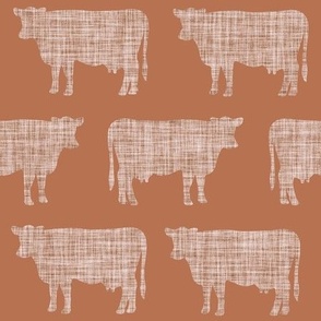 nougat + flax cows