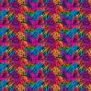 Rainbow Animal Print