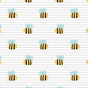 Bumble Bees - Gray Stripes