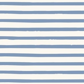 Joy Stripe_Large_Cream-Forever Blue_HuftonStudio