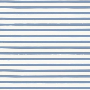 Joy Stripe_Medium_Cream-Forever Blue_HuftonStudio