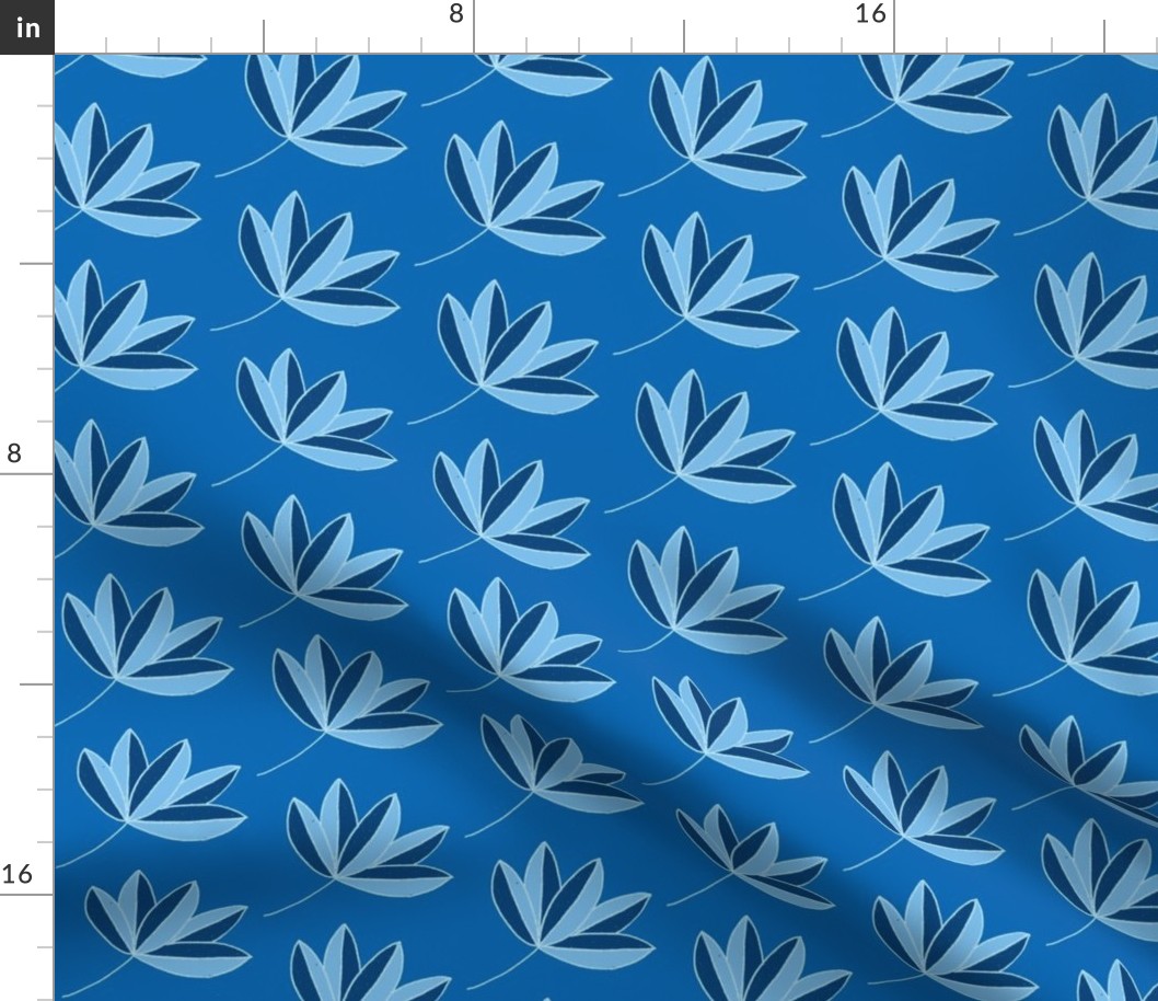 leafy flow blue