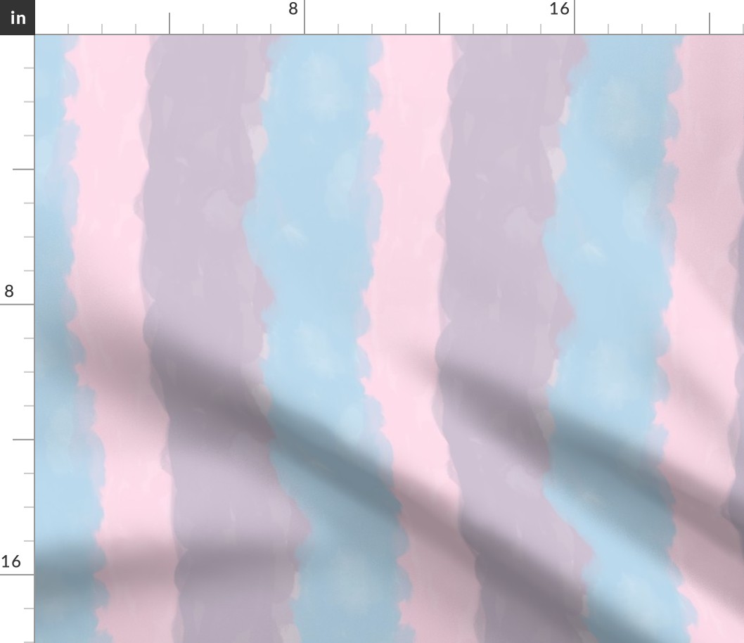 Watercolor Stripe {Dawn} | Double Dip