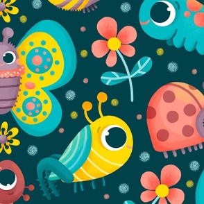 bugs pattern navy large scale