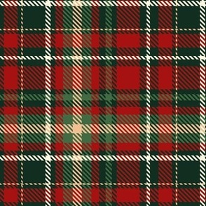 Christmas plaid Red and Green