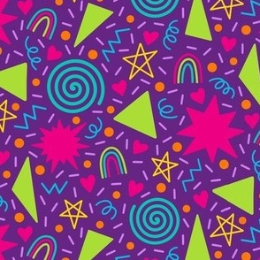 Magic Doodles RAINBOW - MEDIUM - Multicolour PURPLE