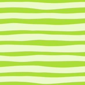 Magic Doodle Stripes RETRO - MEDIUM -  Lime Green - Neon Memphis Design