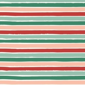 Wonder Stripe_Medium_Multi-peach-green-lava_HuftonStudio