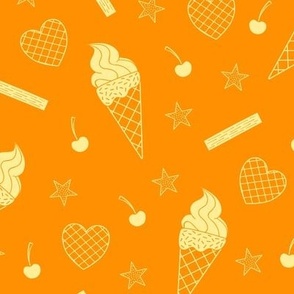 Choose Joy Ice Cream - MEDIUM - YELLOW