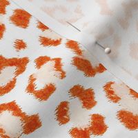 Orange leopard print 