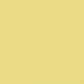 XXS - Diagonal Stripes Yellow White Retro Vintage Geometric Classic Cheery Bright