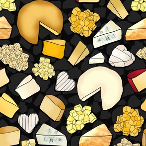 All the Cheese Please (Black large scale)