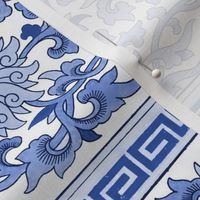 Antiqued And Reconstructed Blue And White Chinoiserie 4- Owen Jones - Examples of Chinese ornament selected from objects in the South Kensington Museum and other collections 1867-3
