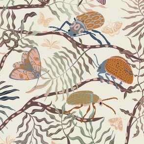 Beetles and butterflies - L