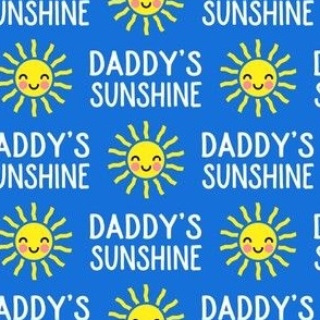 Daddy's Sunshine - sun - blue - C23