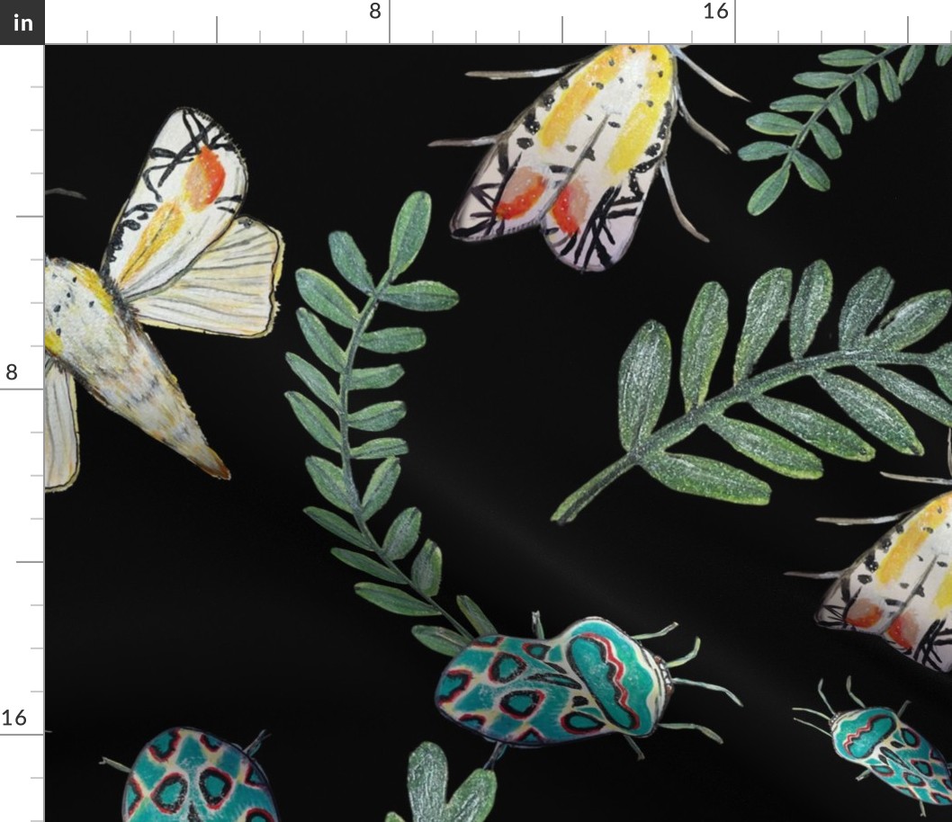 Painterly Picasso Bugs and Picasso Moths