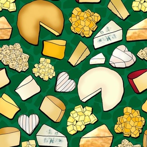 All the Cheese in Wisconsin Please (Green Bay Green large scale)  