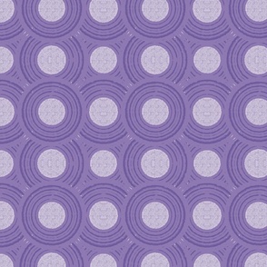 Purple Geometric Circles Pattern