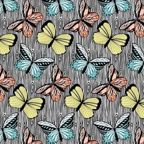 Doodle Butterflies