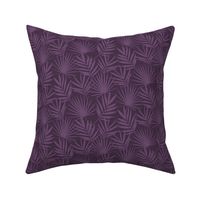 Palm Leaves in Dusty Purple - Magical Meadow