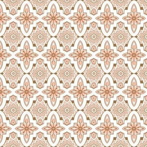 Moroccan Tile Blush pink  Marrakesh