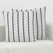 Seesaws, Off-Kilter Chevron Pattern, Large