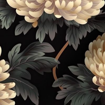 Stunning Ivory Chrysanthemums ATL_524