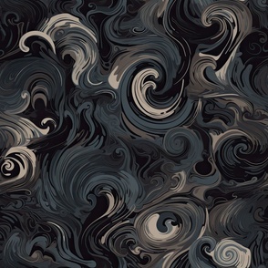 Modern Abstract Waves ATL_589