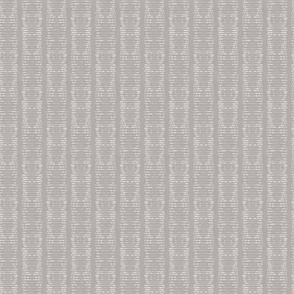 Linear Abstract -white on gray with white linen texture (small scale)