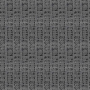 Linear Abstract -black on dark gray with white and gray texture (small scale)