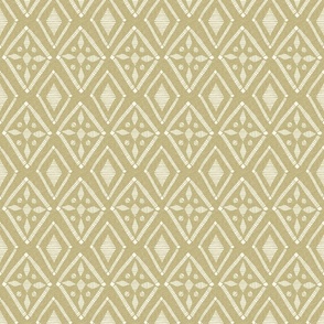 Couched Diamonds - Medium - Straw  Yellow- (So Many Bees)