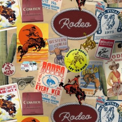world famous rodeo pins patches and posters