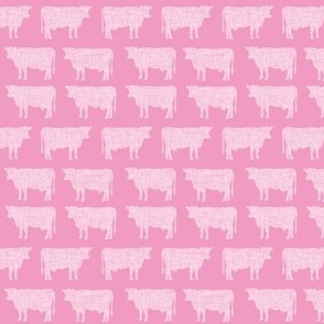 small lemonade + petal pink cows