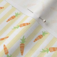 Carrots on Yellow Stripe by Angel Gerardo - Small Scale